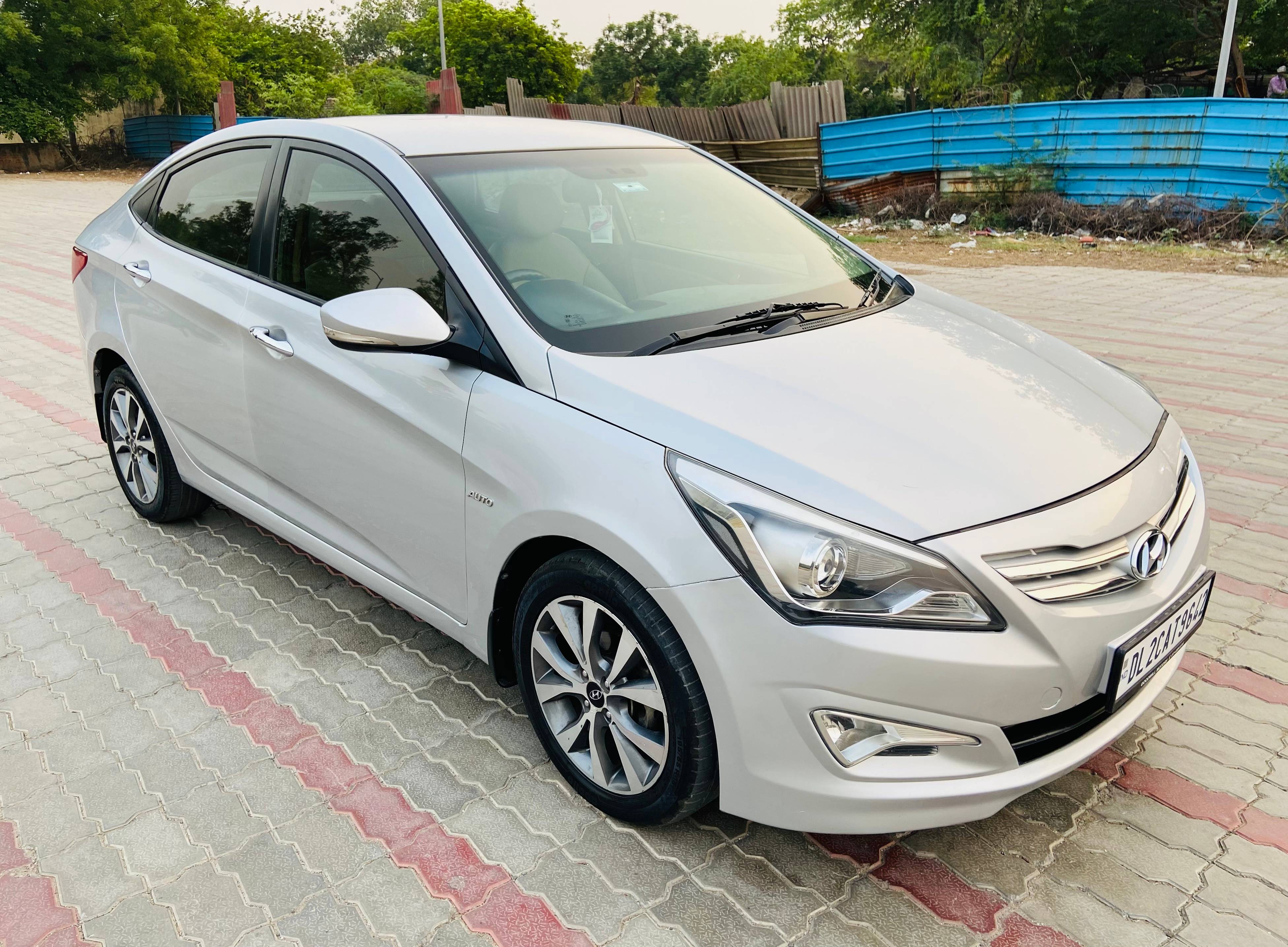 hyundai verna diesel automatic used car